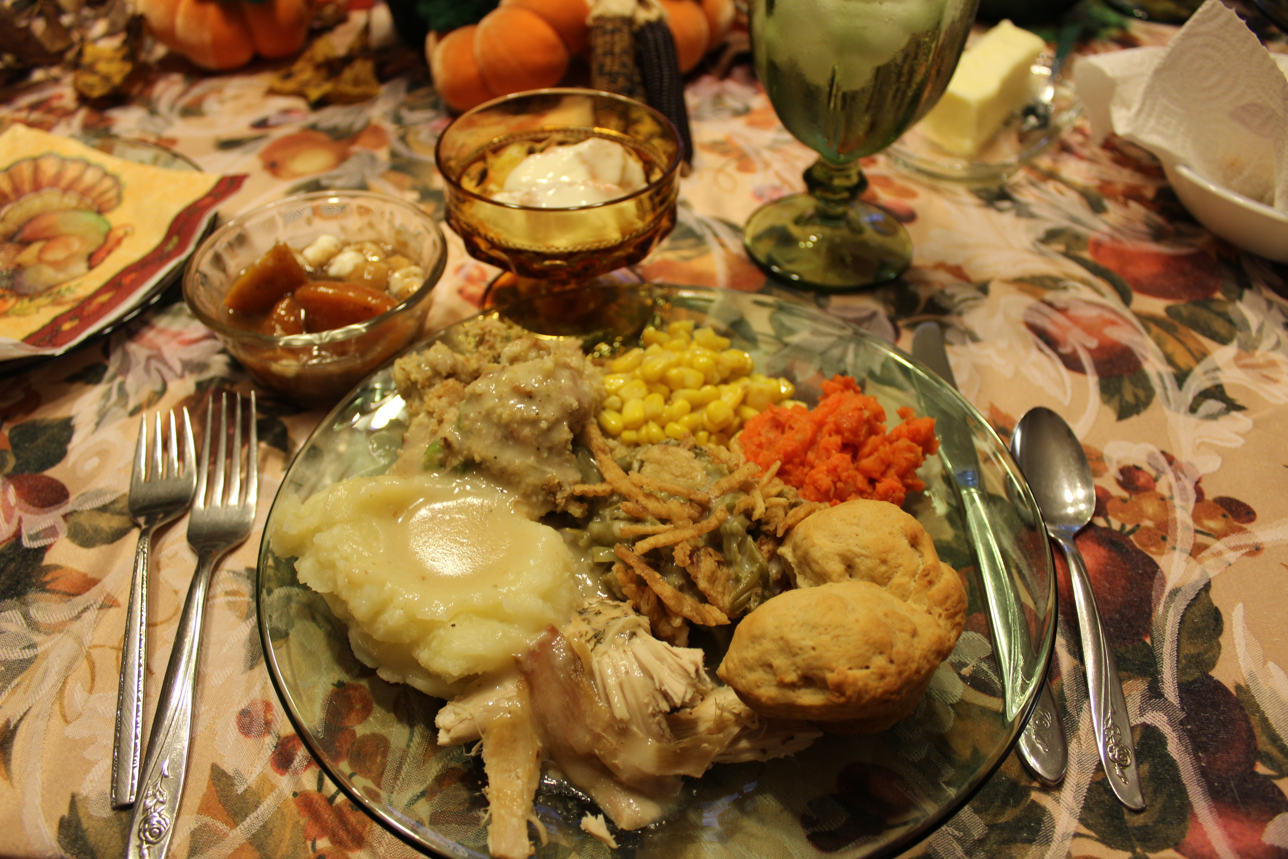 thanksgiving dinner by jennifer campbell