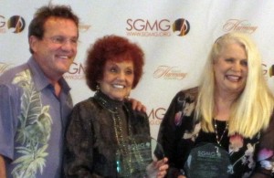 NQC 2010-- SGMG “Lifetime Achievement Award” to Lou and Judy Nelon, here with Mark Lowry 