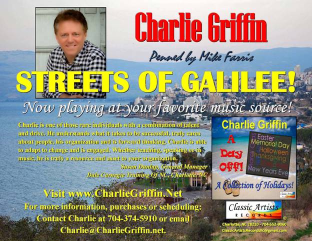 CLASSIC ARTISTS RECORDS RELEASES NEW CHARLIE GRIFFIN SINGLE